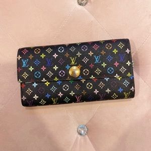 RE-LISTED: Louis Vuitton Multicolour Sara Wallet